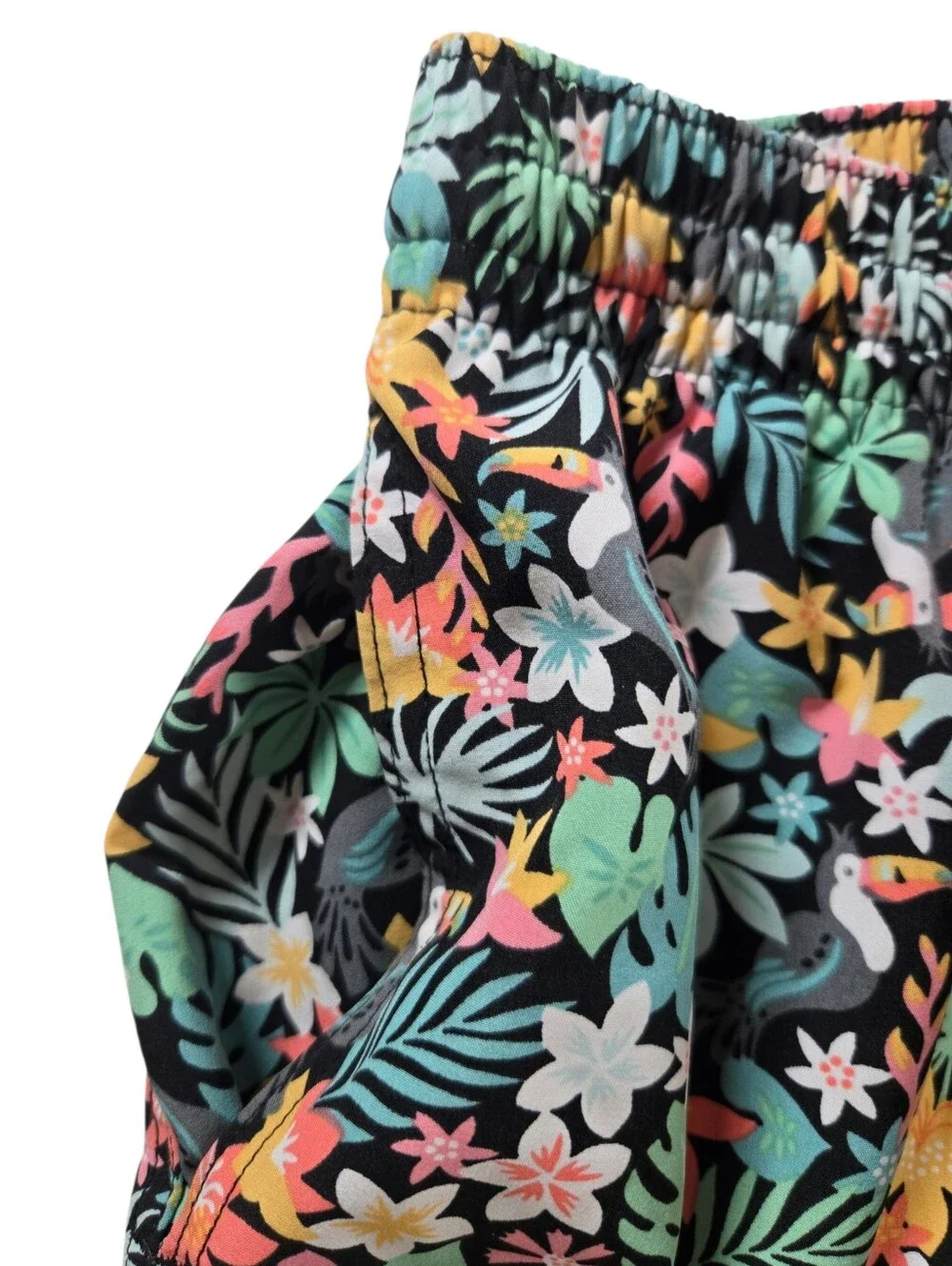 Chubbies Classic SSwim Trunk Mesh Liner Bloomerangs Floral Toucan 5.5